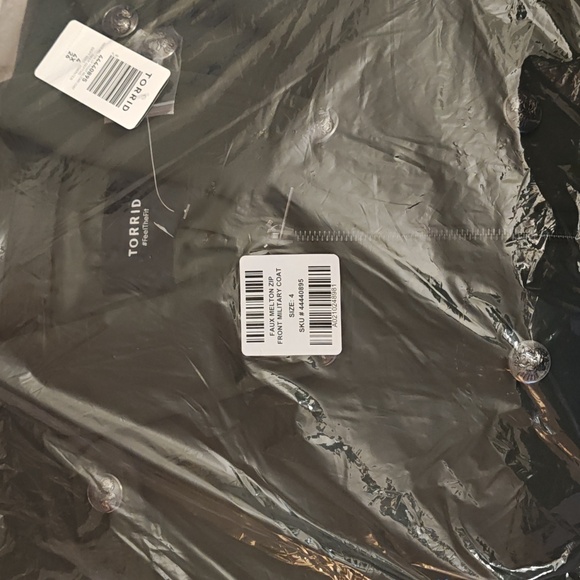 Torrid Olive Green Military Coat - Picture 2 of 3